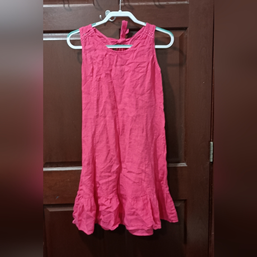 Vibrant Pink Sleeveless Dress